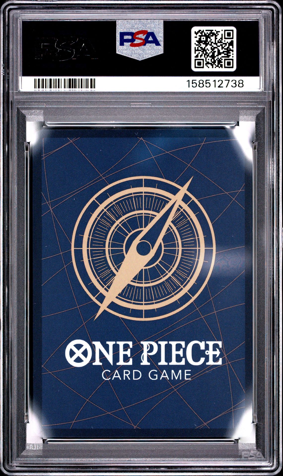 2024 One Piece Promos Monkey D. Luffy #041 (One Piece Emotion) Gem Mt 10 back view - PSA certificate #158512738