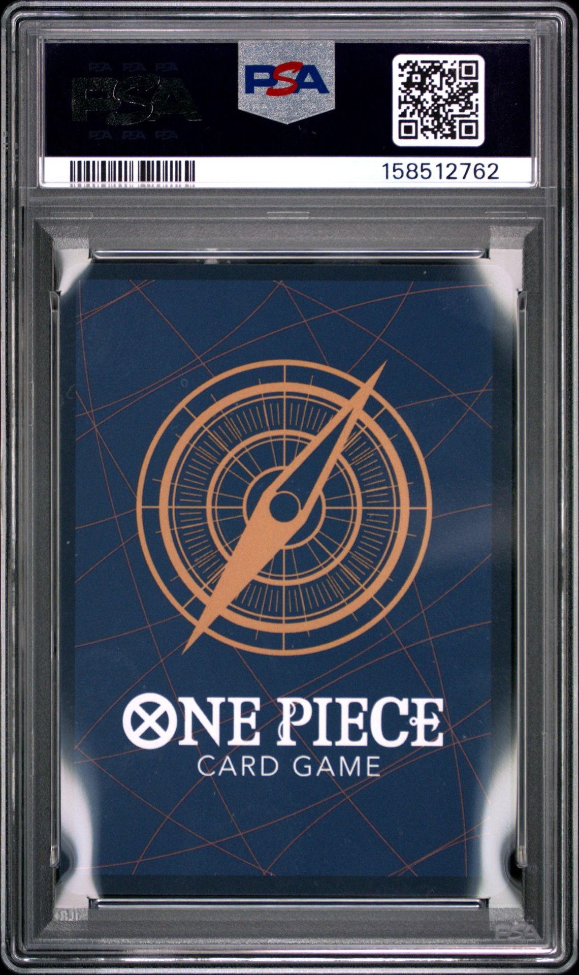 2024 One Piece Promos Monkey D. Luffy #043 (2Nd Ann Tournament-Prtcptn) Gem Mt 10 back view - PSA certificate #158512762