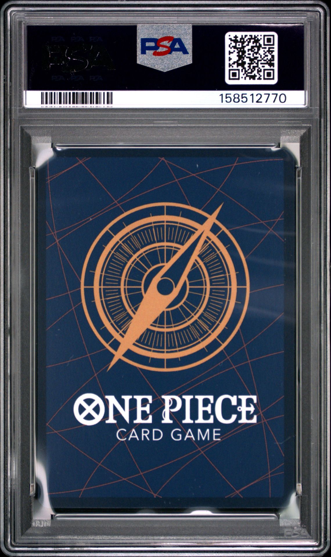 2026 One Piece Promos Monkey D. Luffy #075 (Tin Pack Set Vol.2) Gem Mt 10 back view - PSA certificate #158512770