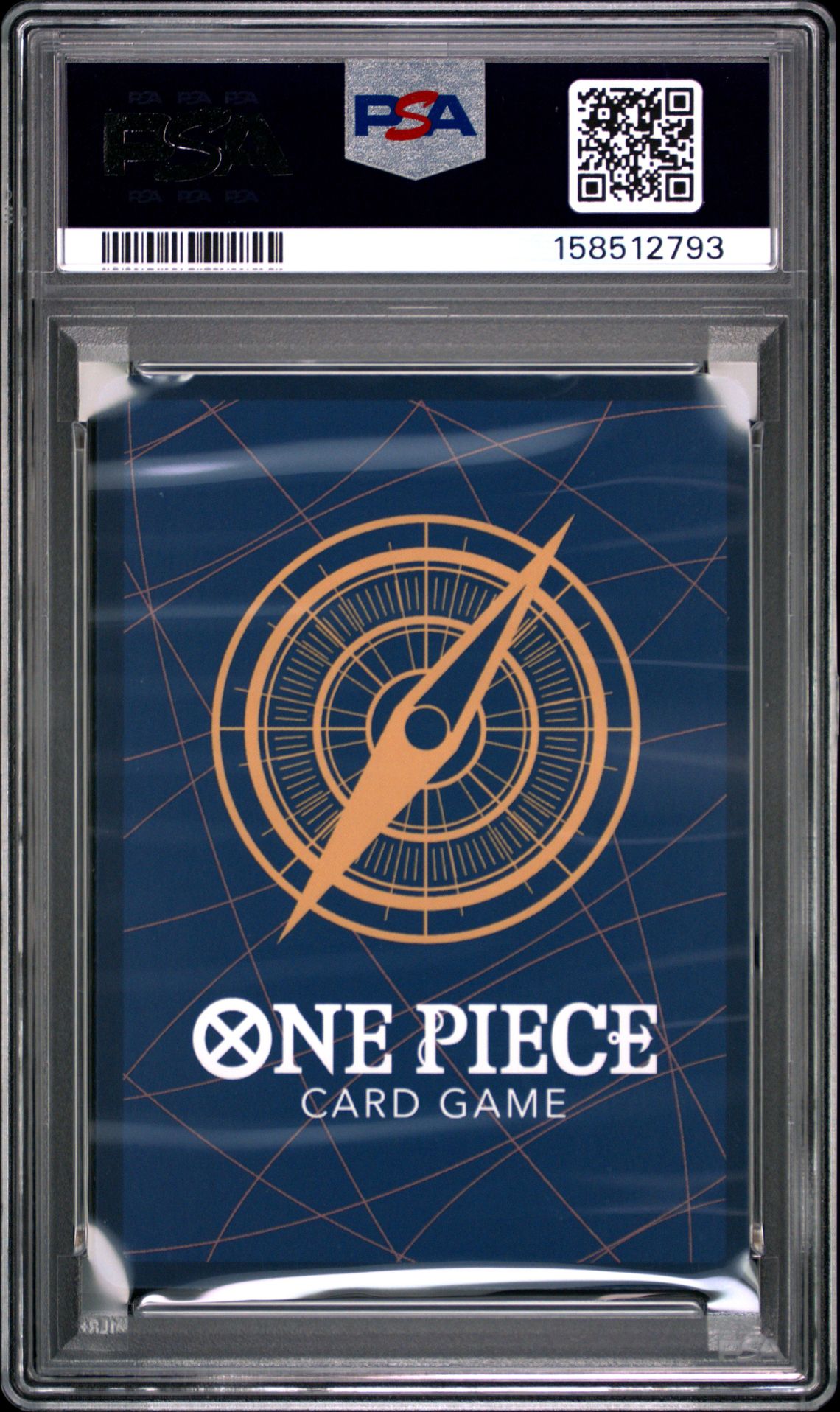 2024 One Piece Op07-500 Years In The Future Monkey D. Luffy #109 (Alternate Art) Gem Mt 10 back view - PSA certificate #158512793