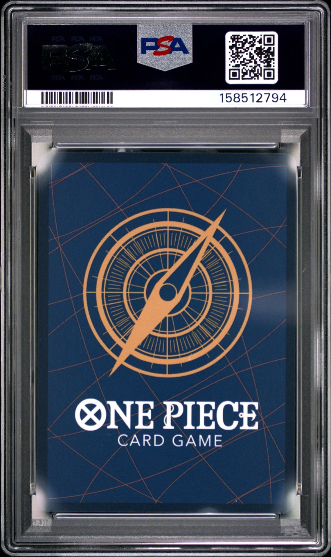 2024 One Piece Op07-500 Years In The Future Monkey D. Luffy #109 (Alternate Art) Gem Mt 10 back