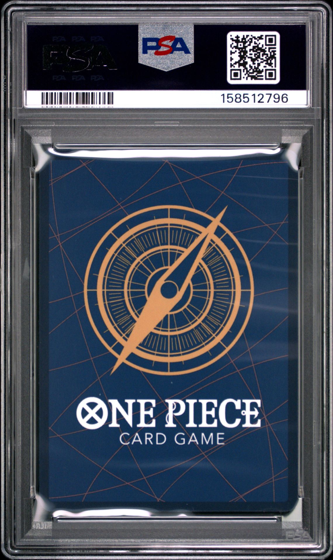 2024 One Piece Op07-500 Years In The Future Monkey D. Luffy #109 (Alternate Art) Gem Mt 10 back view - PSA certificate #158512796