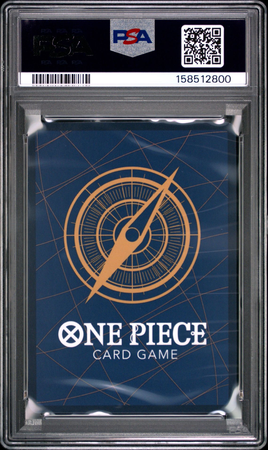 2023 One Piece Op05-Awakening Of The New Era Monkey D. Luffy #012 (1St Anniversary) Gem Mt 10 back view - PSA certificate #158512800