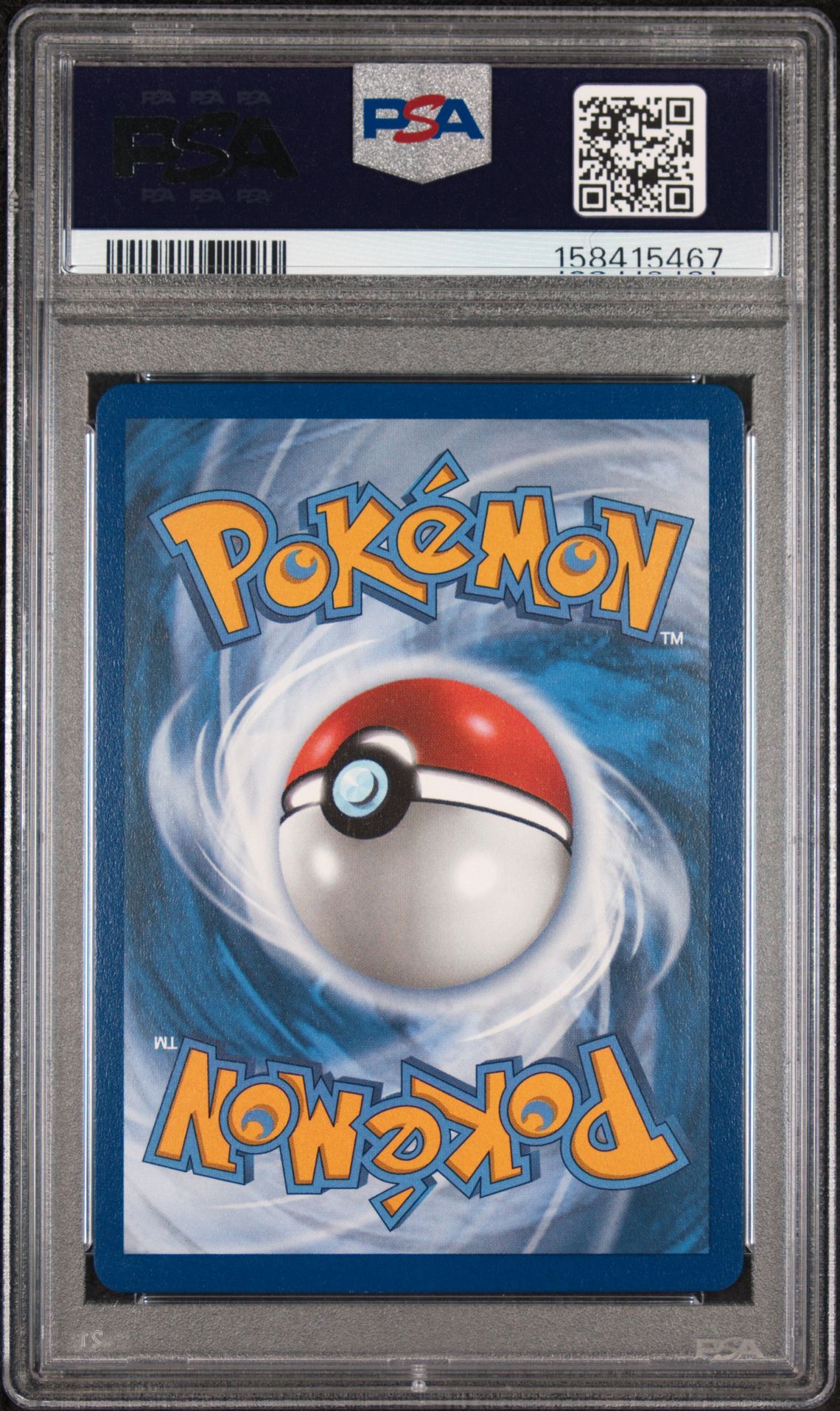 2026 Pokemon Mep En-Me Black Star Promo Mega Lucario Ex #033 (Asc Premium Poster Coll) Gem Mt 10 back view - PSA certificate #158415467