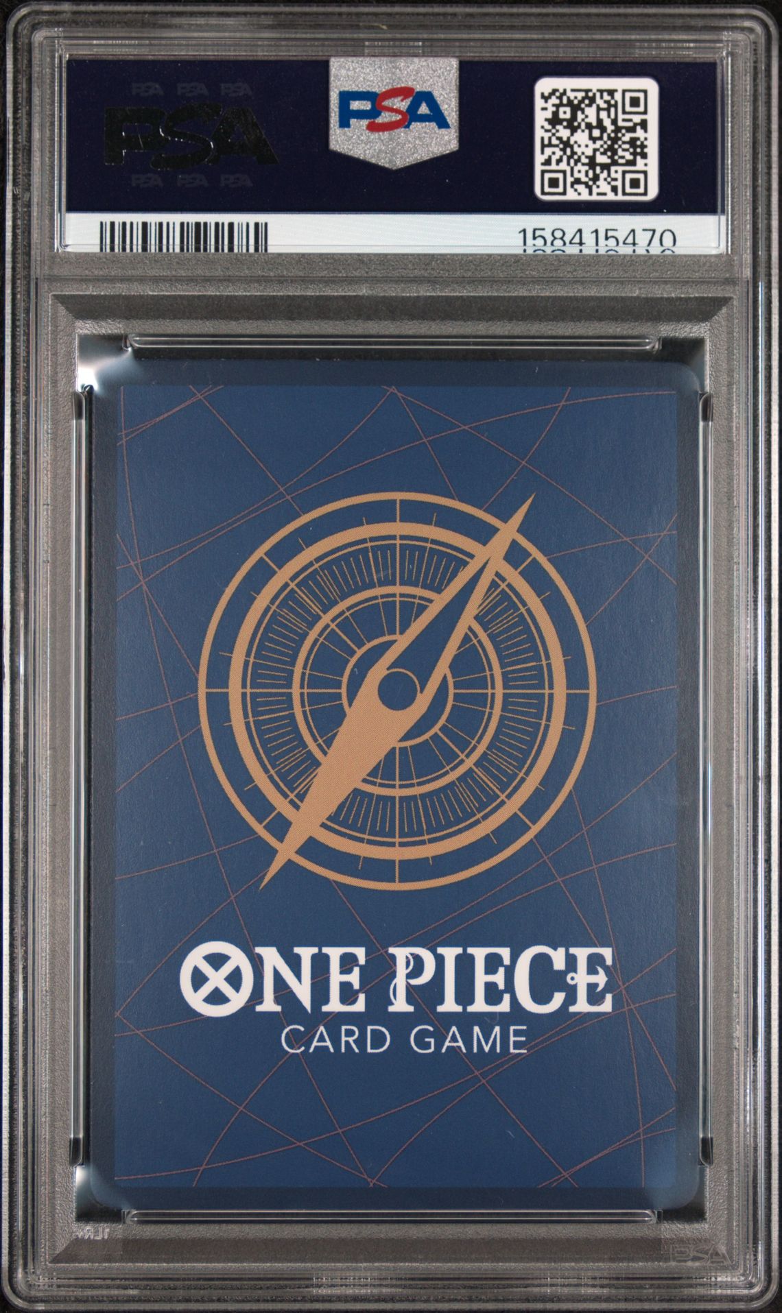 2024 One Piece Op08-Two Legends Monkey D. Luffy #109 (Treasure Rare) Gem Mt 10 back