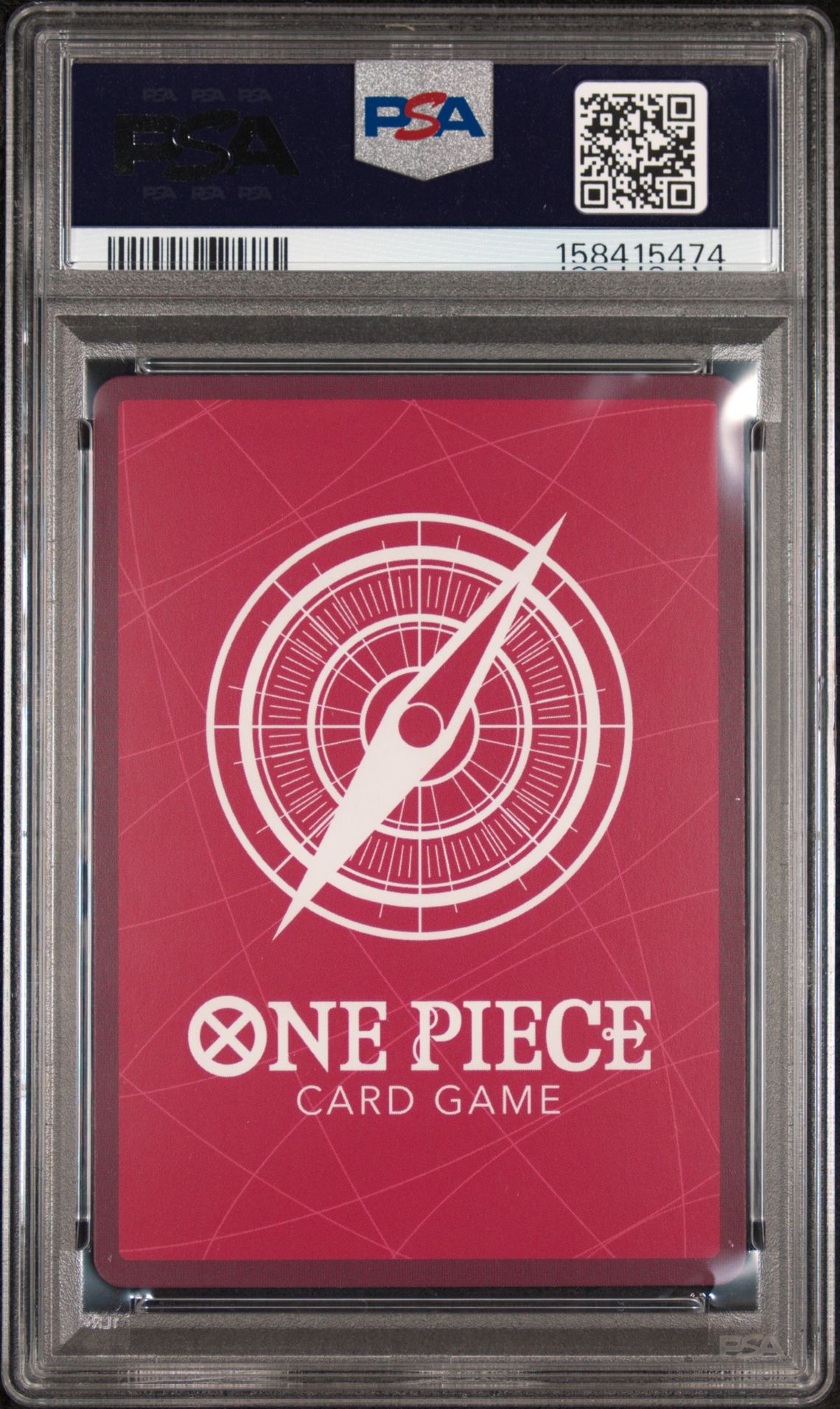 2024 One Piece Op08-Two Legends King #057 (Alternate Art) Gem Mt 10 back view - PSA certificate #158415474
