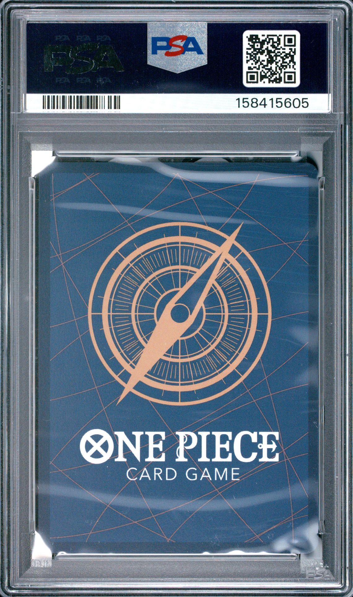 2026 One Piece Op15-Eb04-Adventure On Kami's Island Enel #118 Gem Mt 10 back view - PSA certificate #158415605