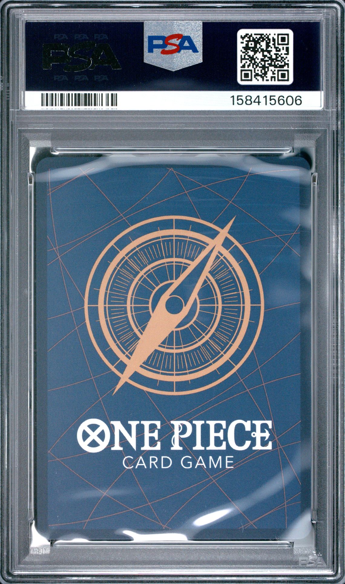 2026 One Piece Op15-Eb04-Adventure On Kami's Island Enel #118 Gem Mt 10 back view - PSA certificate #158415606