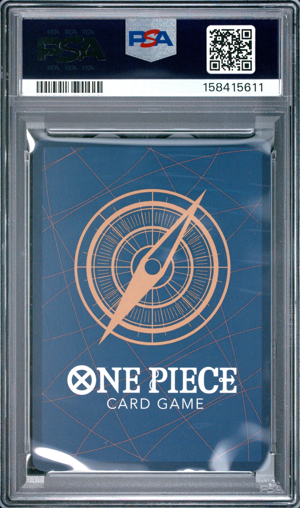 2025 One Piece Op10-Royal Blood Kuzan #082 (Alternate Art) Gem Mt 10 back