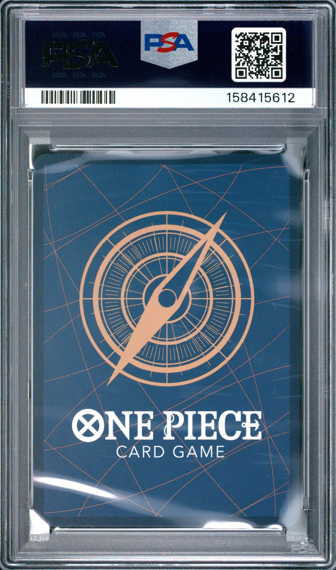 2025 One Piece Op11-A Fist Of Divine Speed Shanks #004 (Special Alternate Art) Gem Mt 10 back view - PSA certificate #158415612
