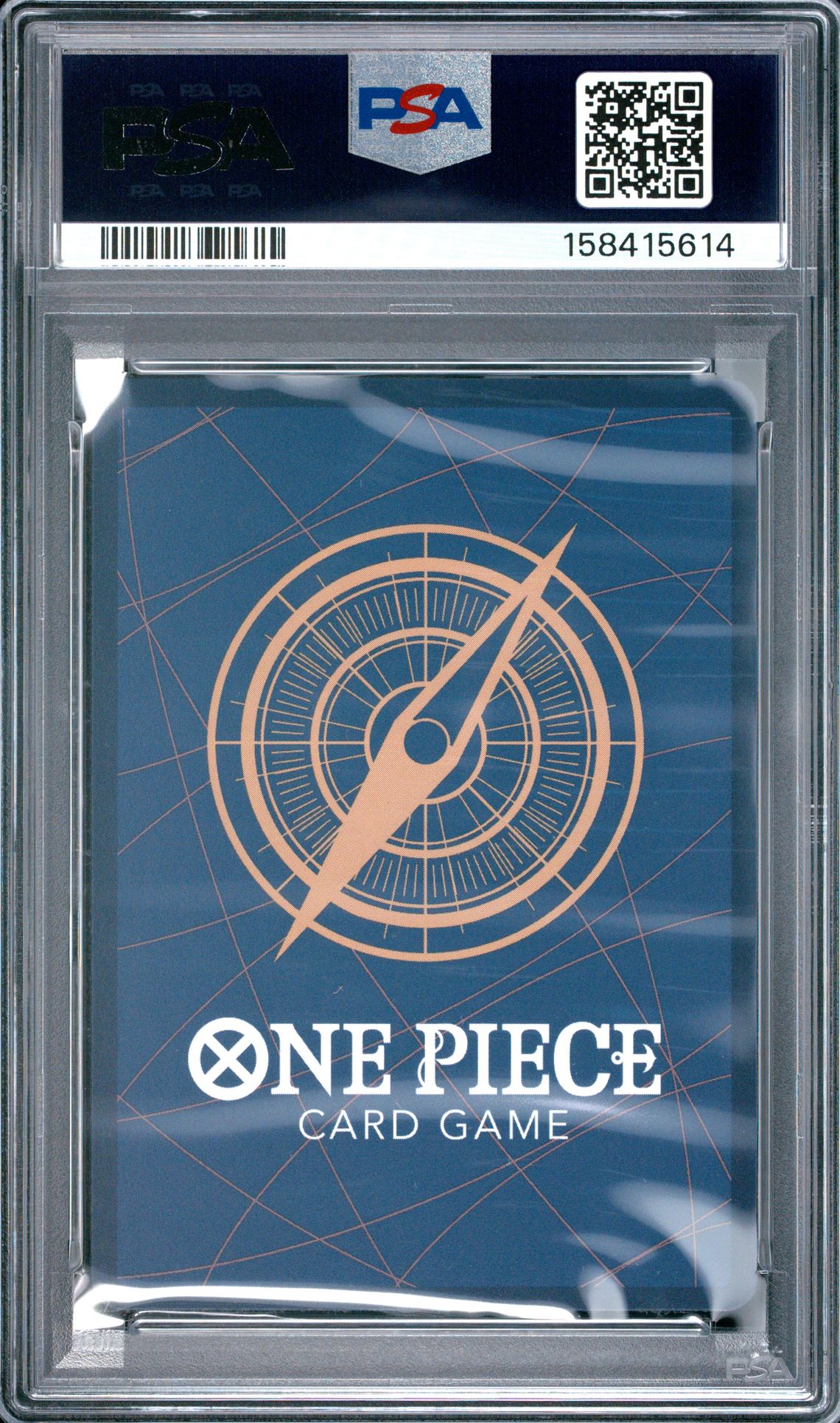 2026 One Piece Op15-Eb04-Adventure On Kami's Island Borsalino #058 Gem Mt 10 back view - PSA certificate #158415614