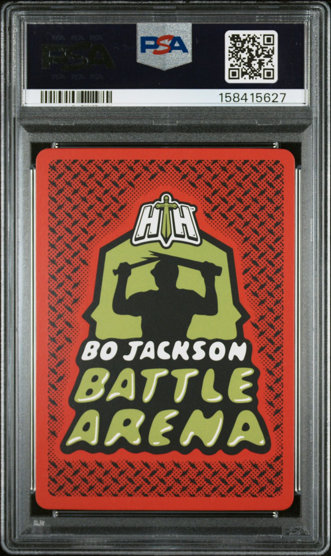 2025 Bo Jackson Battle Arena 2026 Edition Red Battlefoil Switchblade #83 Mint 9 back