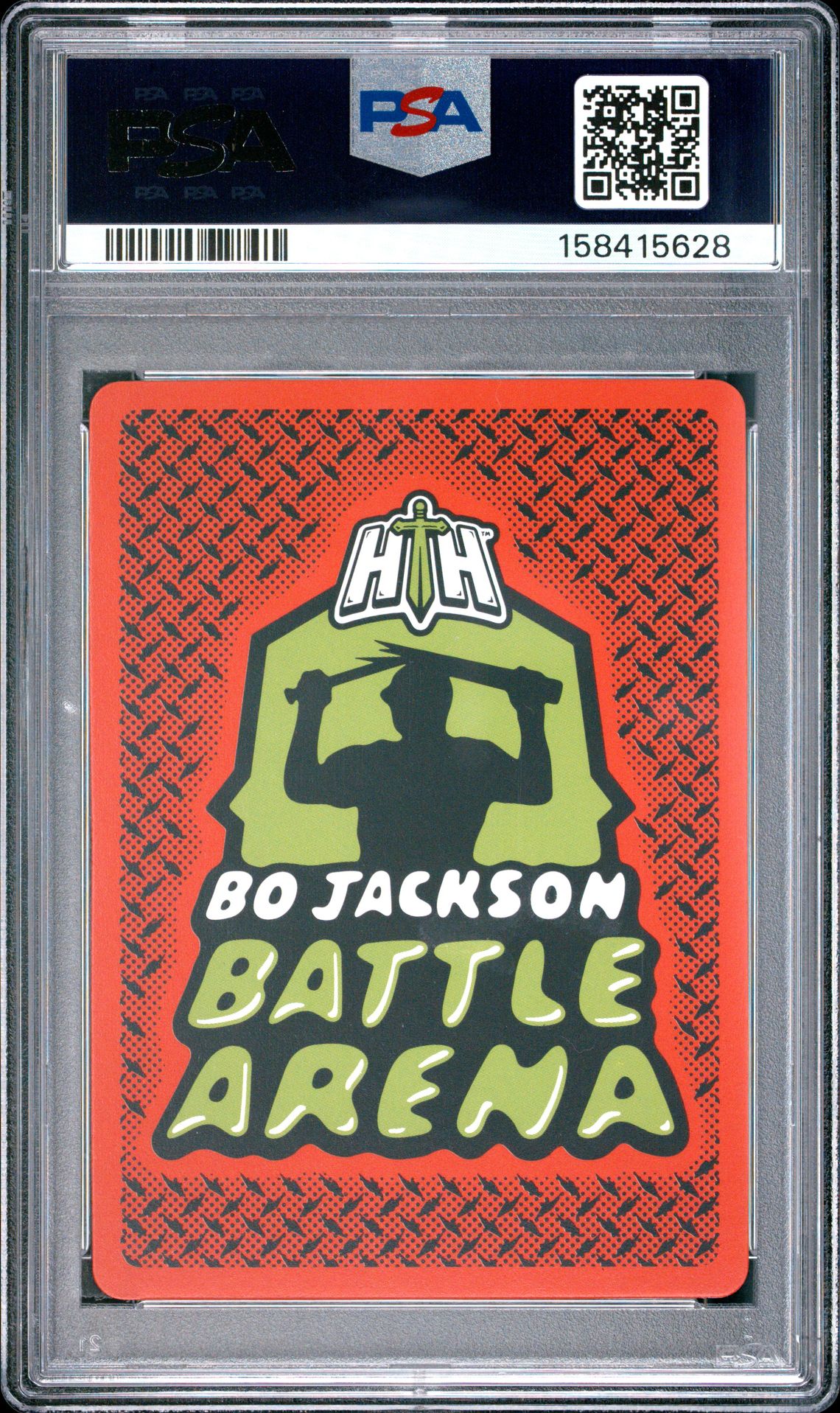 2025 Bo Jackson Battle Arena 2026 Edition Blizzard Battlefoil Maverick #596 Gem Mt 10 back