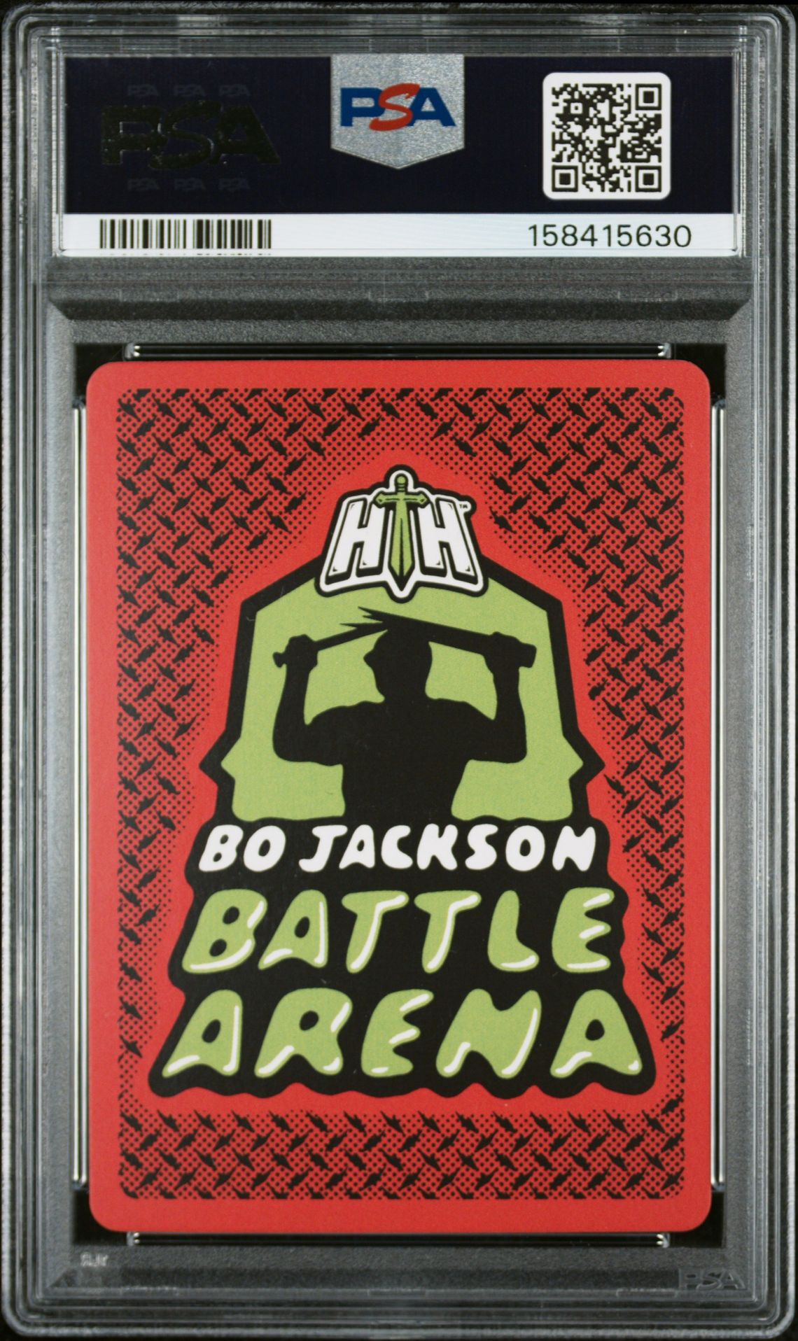 2025 BO JACKSON BATTLE ARENA 2026 EDITION SLIME BATTLEFOIL THORN  118 GEM MT 10 back
