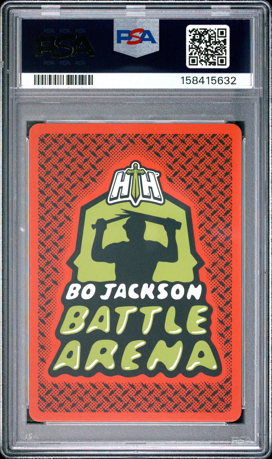 2025 Bo Jackson Battle Arena 2026 Edition Red Headlines Battlefoil King Tuck #16 Mint 9 back