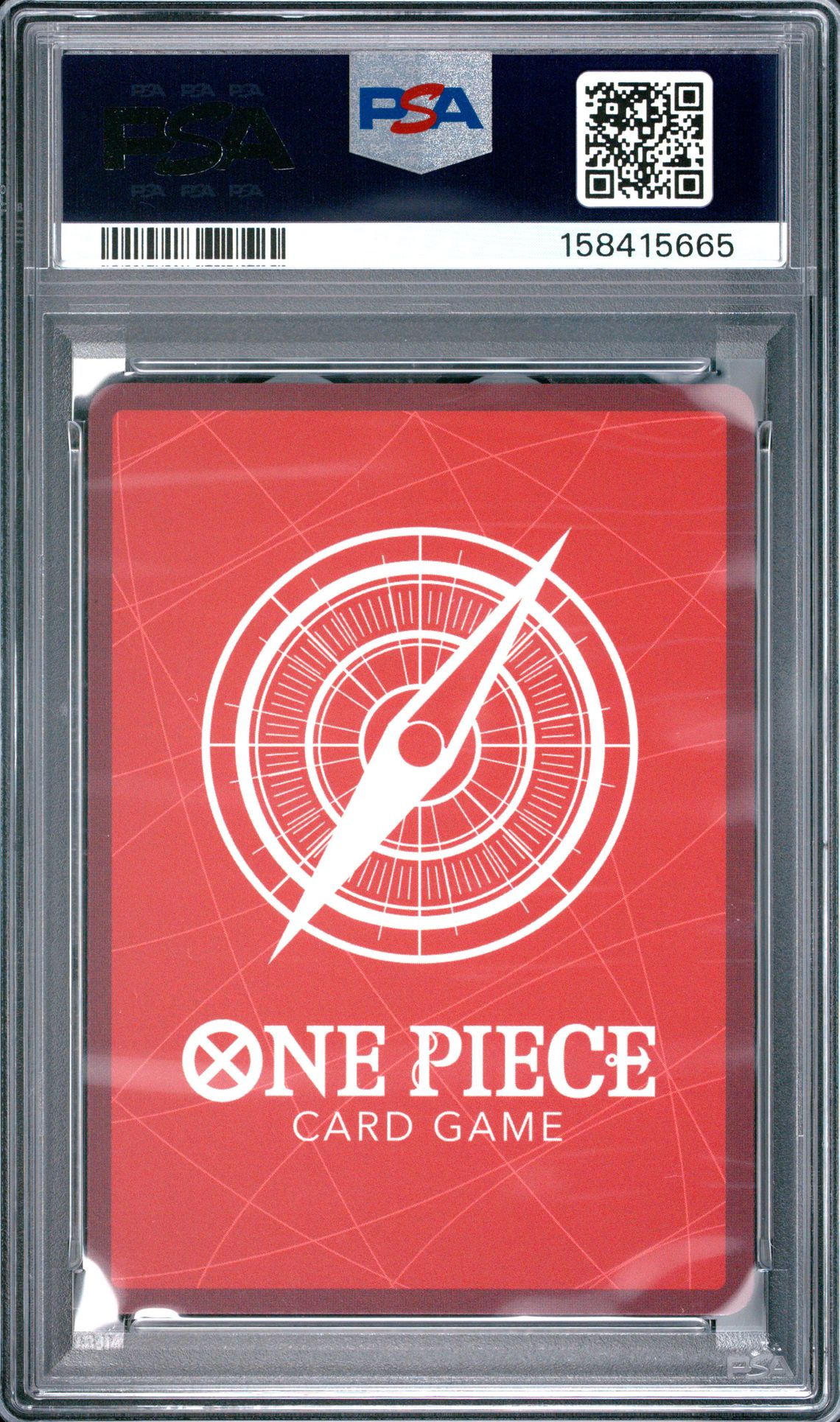 2025 One Piece Op13-Carrying On His Will Monkey D. Luffy #001 Gem Mt 10 back