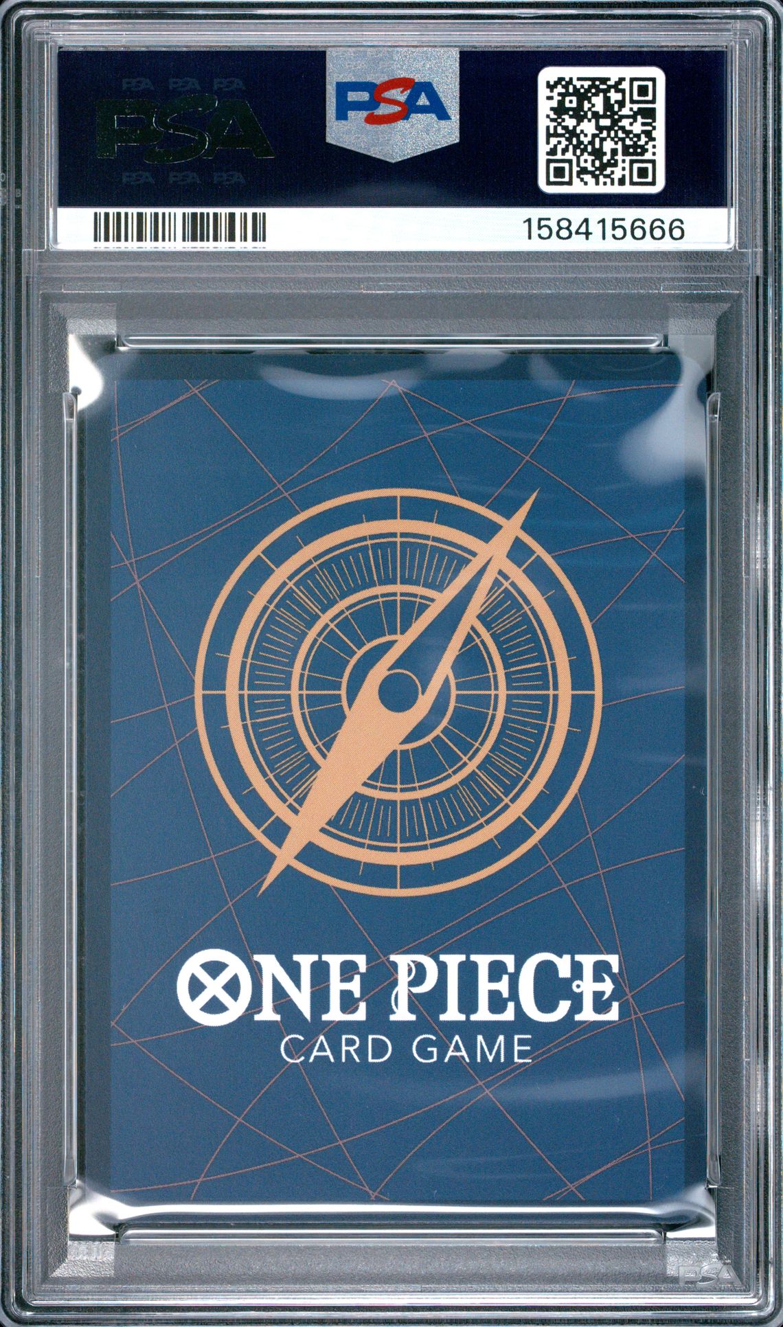 2022 One Piece Op01-Romance Dawn Monkey D. Luffy #024 Gem Mt 10 back view - PSA certificate #158415666