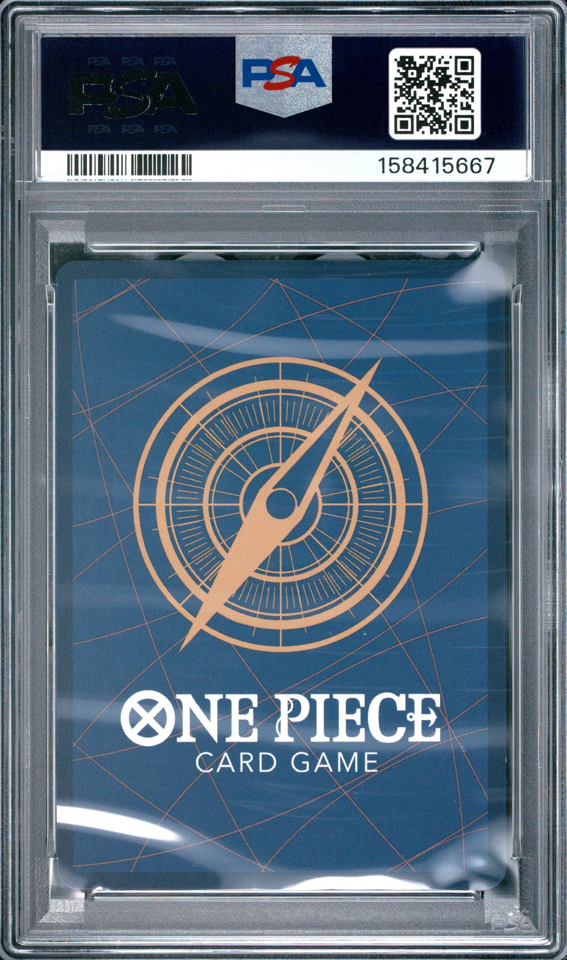 2022 One Piece Op01-Romance Dawn Monkey D. Luffy #024 Mint 9 back