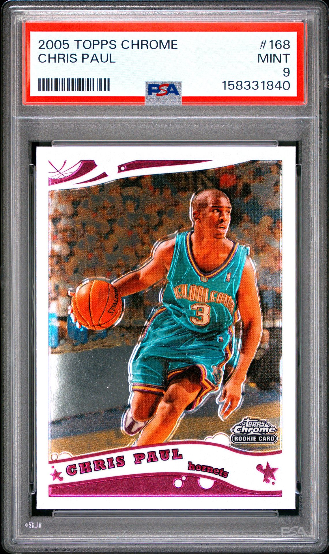 2005 Topps Chrome Chris Paul #168 Mint 9 front