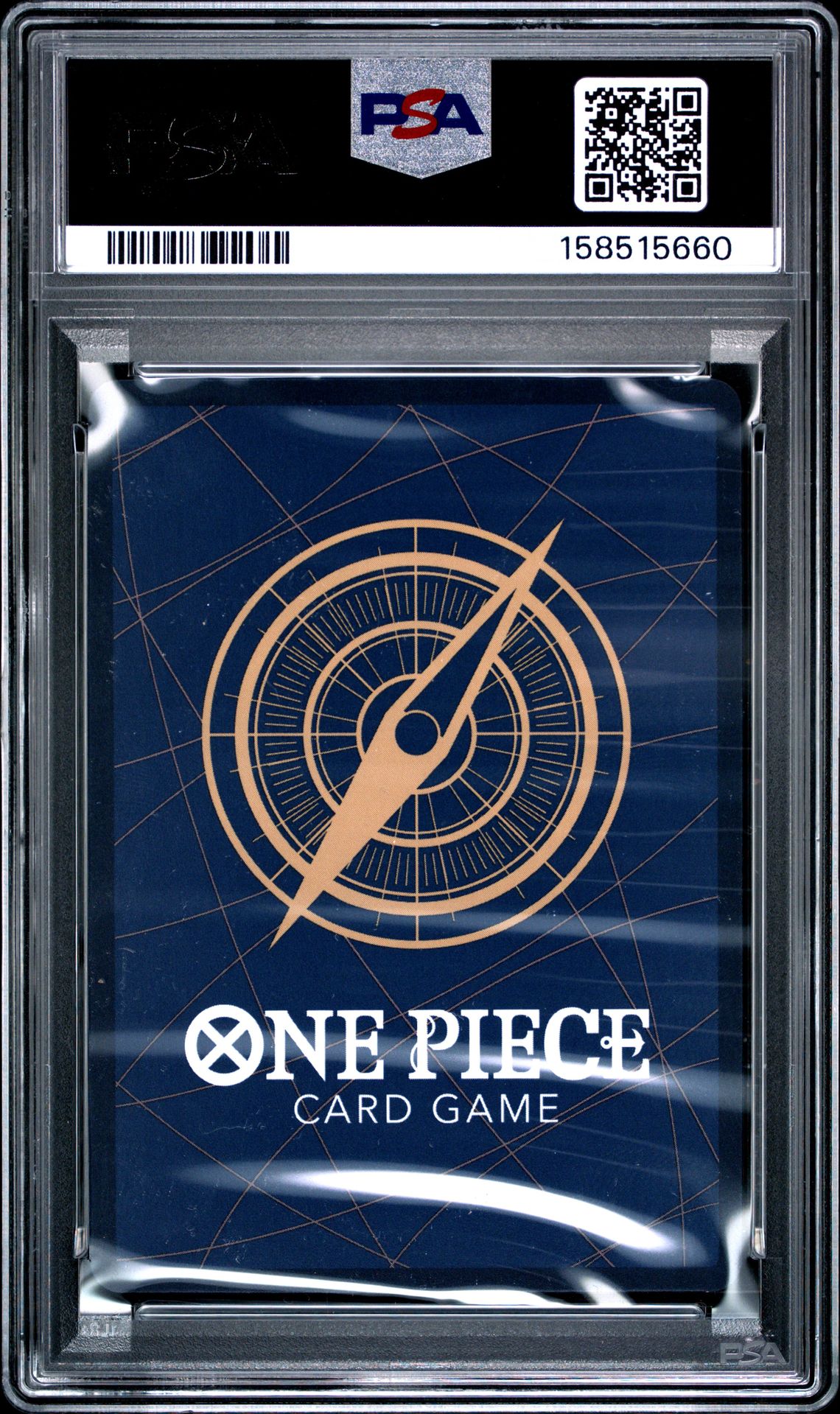 2023 ONE PIECE OP05-AWAKENING OF THE NEW ERA MONKEY D. LUFFY 1ST ANNIVERSARY 012 GEM MT 10 back