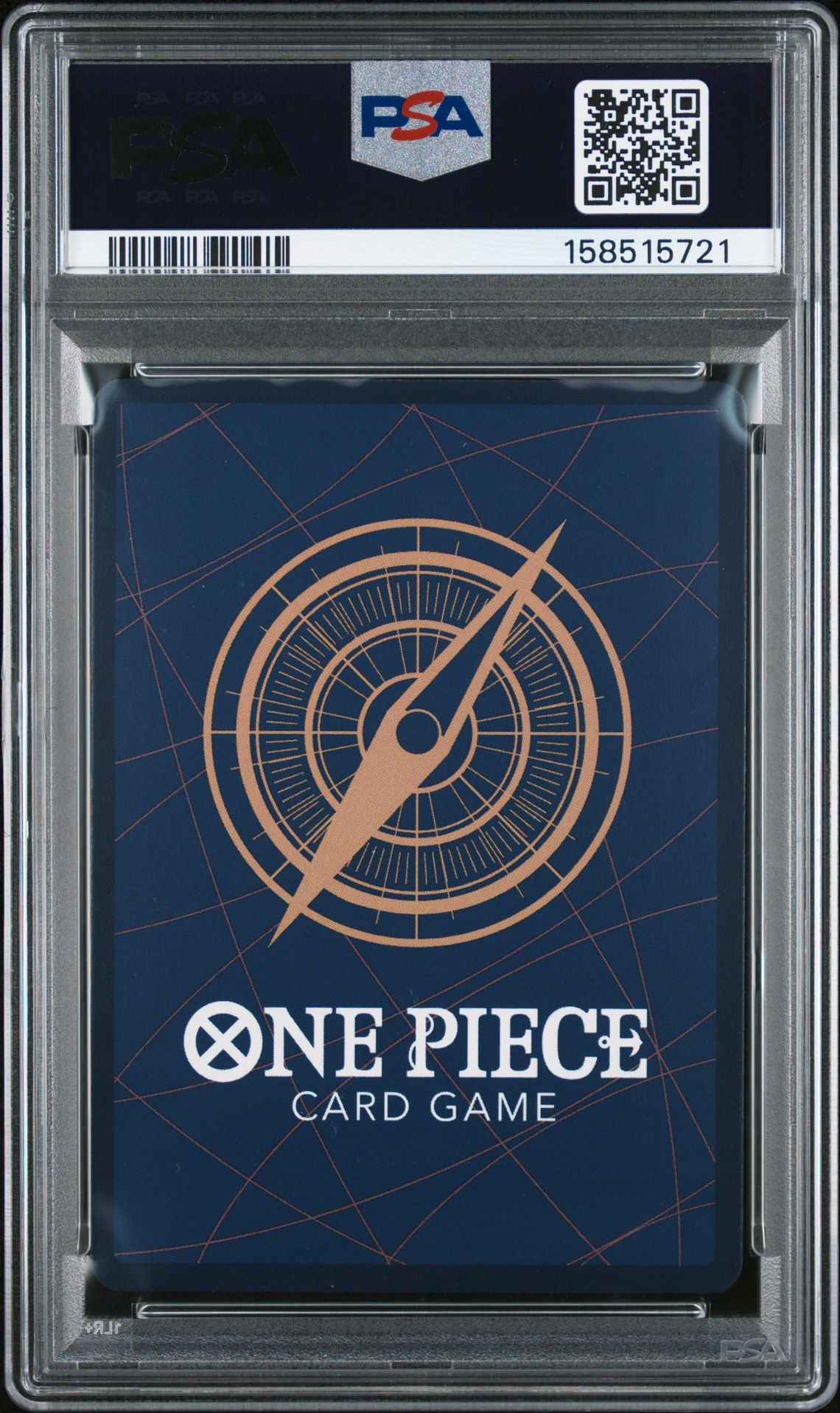2025 One Piece Op11-A Fist Of Divine Speed Hibari #010 Gem Mt 10 back view - PSA certificate #158515721