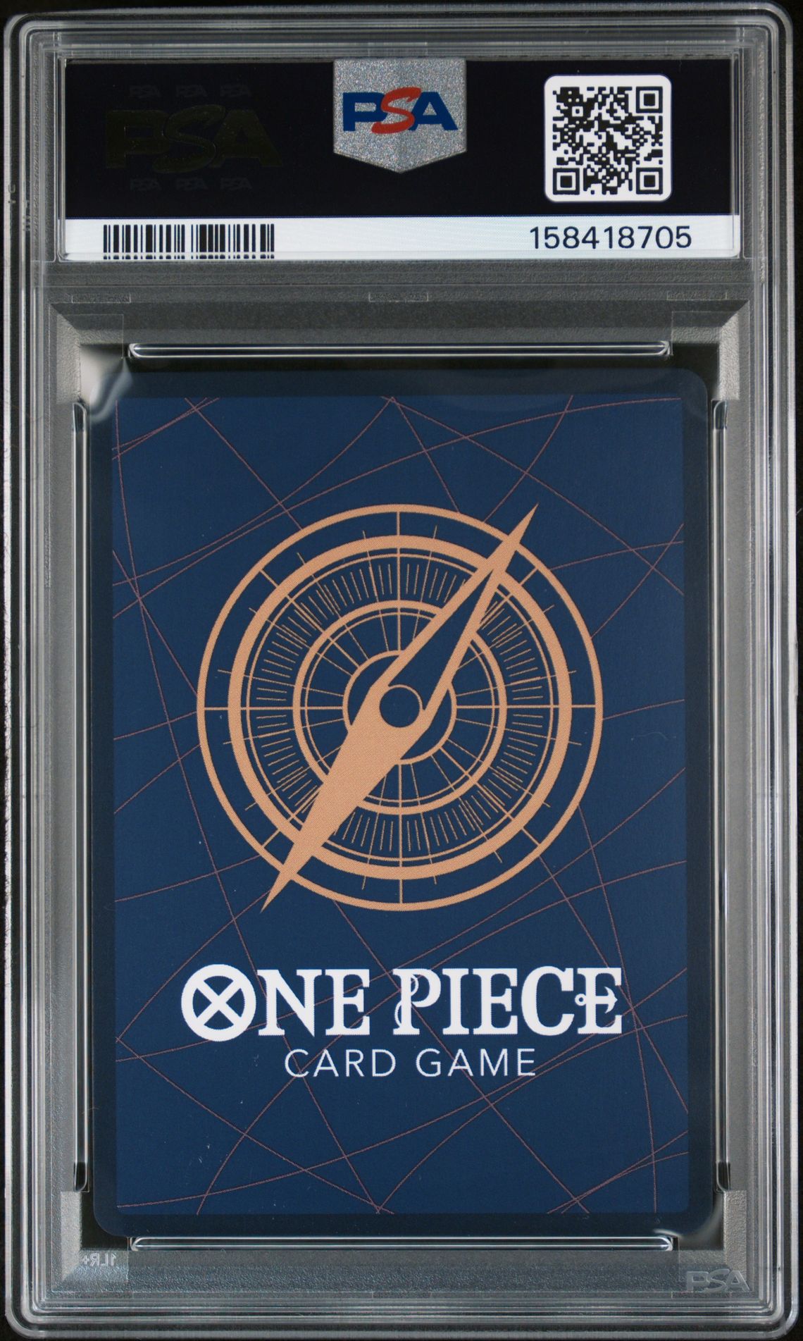 2025 One Piece Op13-Carrying On His Will Portgas D. Ace #119 (Manga Alternate Art) Gem Mt 10 back