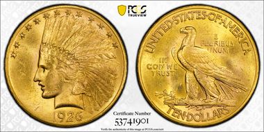 1926 $10 MS63