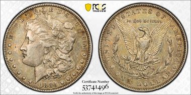 1885 $1 XF45
