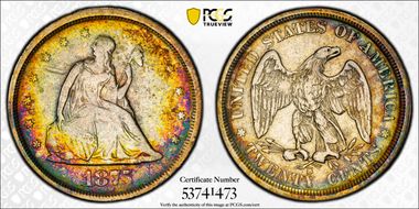 1875-S 20C N1