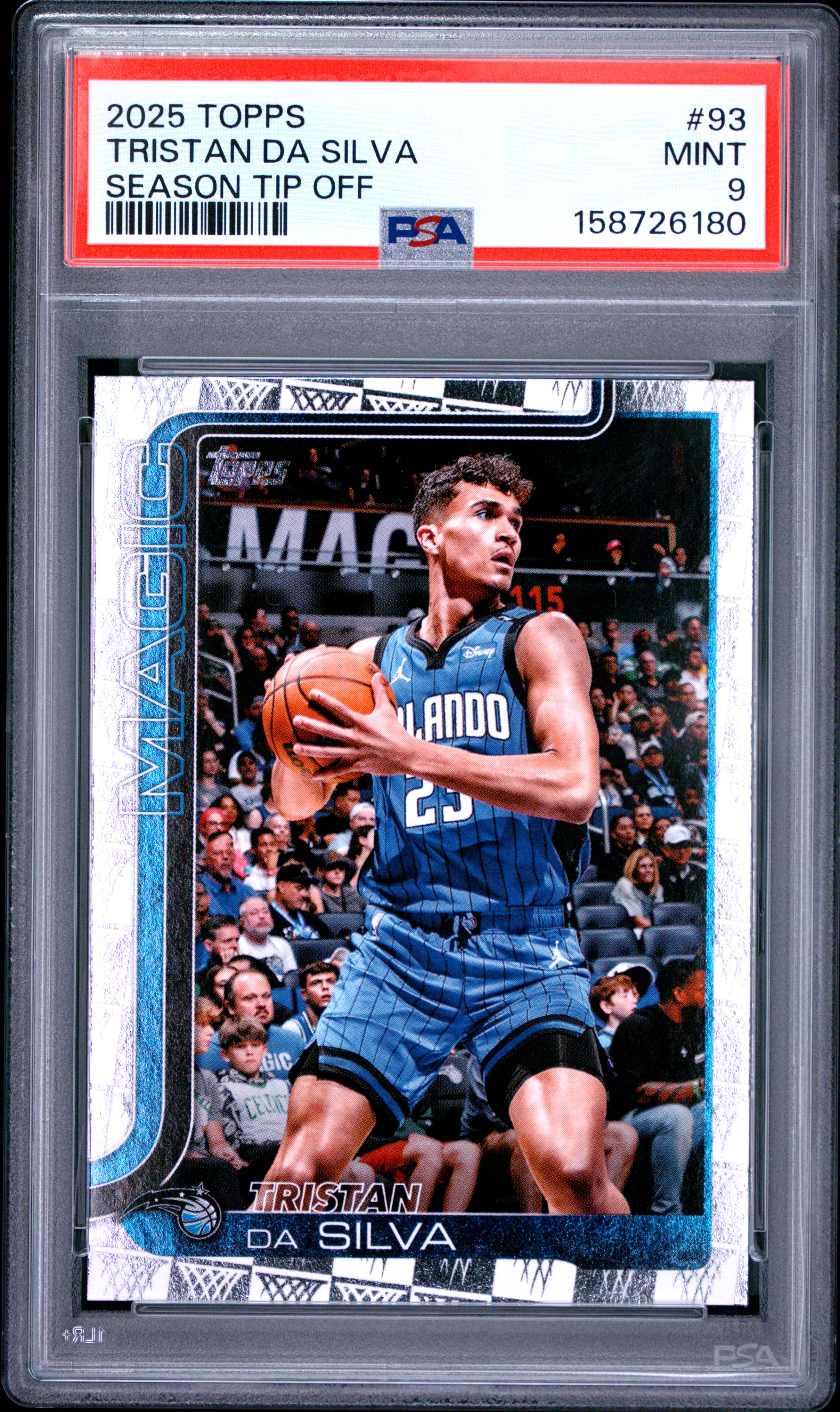2025 #93 Tristan DA Silva PSA 9 Topps
