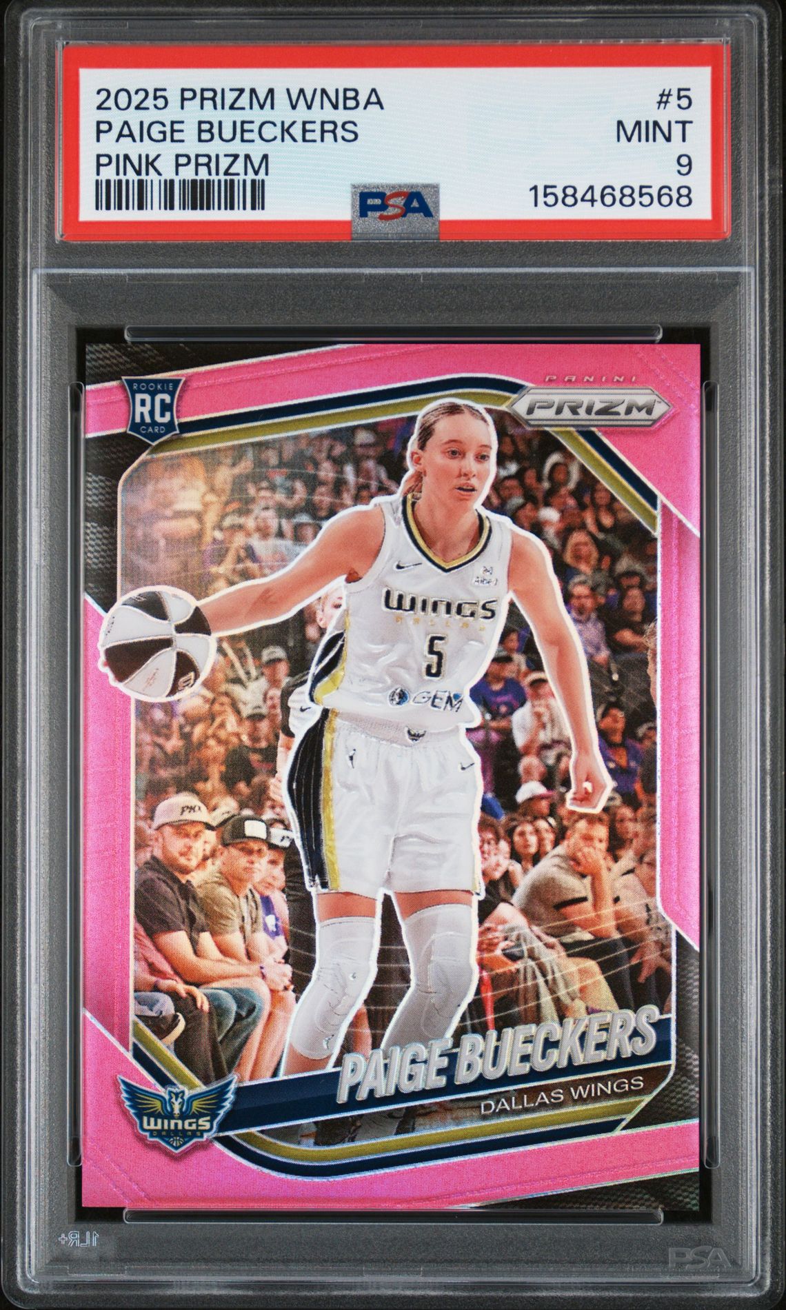 2025 Panini PANINI PRIZM WNBA Pink #5 Paige Bueckers front