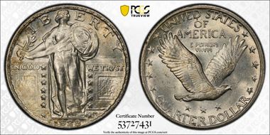 1928 25C MS66FH