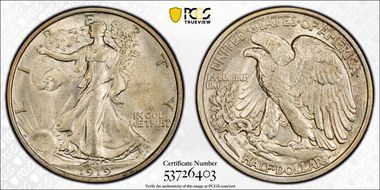 1919-D 50C MS63