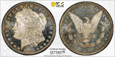 1884-O $1 MS65DMPL