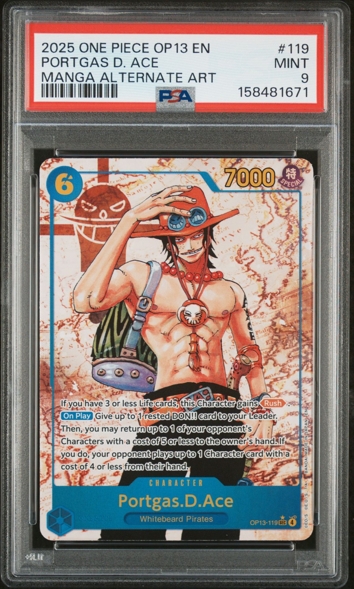 ACE ONE PIECE OP13-CARRYING ON HIS WILL 2025
