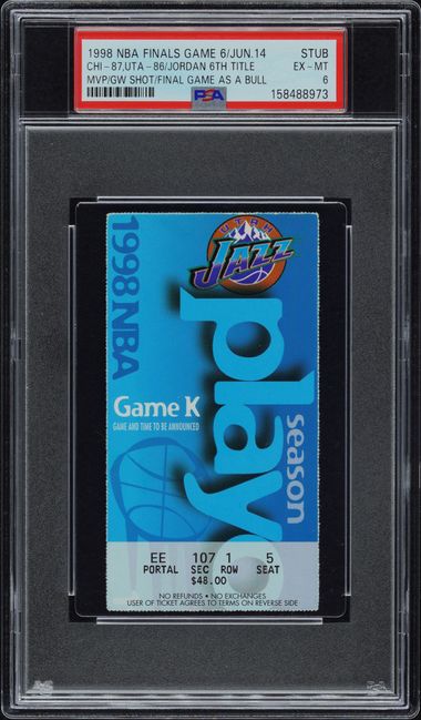 PSA 6 cert 158488973