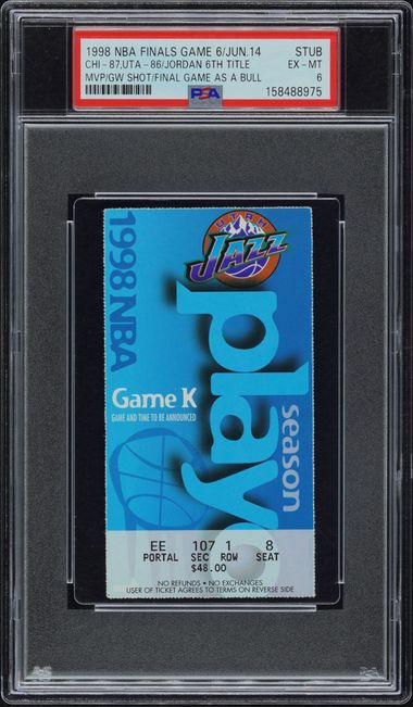 PSA 6 cert 158488975
