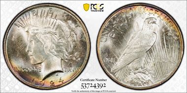 1924 $1 MS65