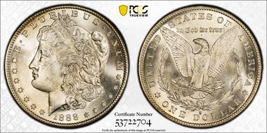 1888-S $1 MS65