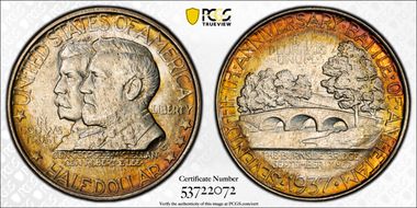 1937 50C Antietam MS67+