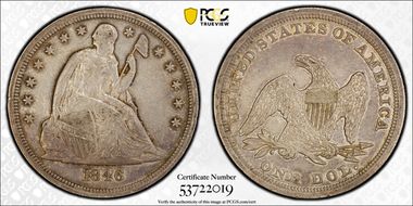 1846 $1 XF45