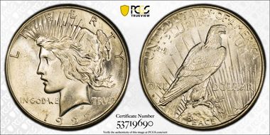 1927-S $1 MS64