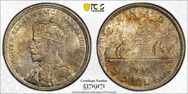 1935 S$1 MS66