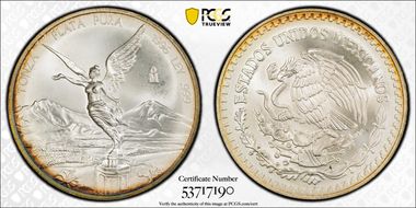 1996-Mo Onza Libertad Ag MS69