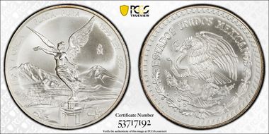 1999-Mo Onza Libertad Ag MS69