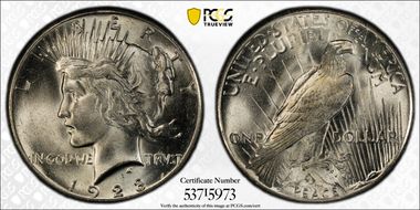 1928 $1 MS65+