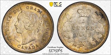 1889 5C MS63