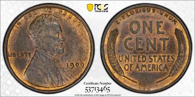 1909 VDB 1C MS62BN