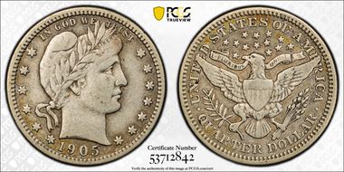 1905 25C VF30
