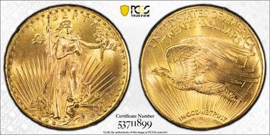 1927 $20 MS66